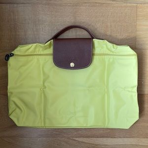 Longchamp Le Pliage briefcase. NWOT
